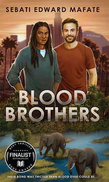 Published cover of Blood Brothers by Sebati Edward Mafate